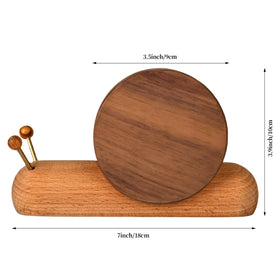 Damuzhi coasters on display for everyday use and conversation.