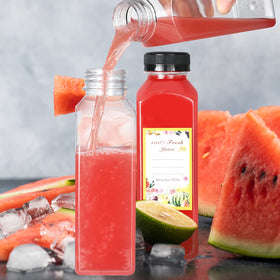 DANALLAN included funnel speeds messy fill-ups with these bottles.