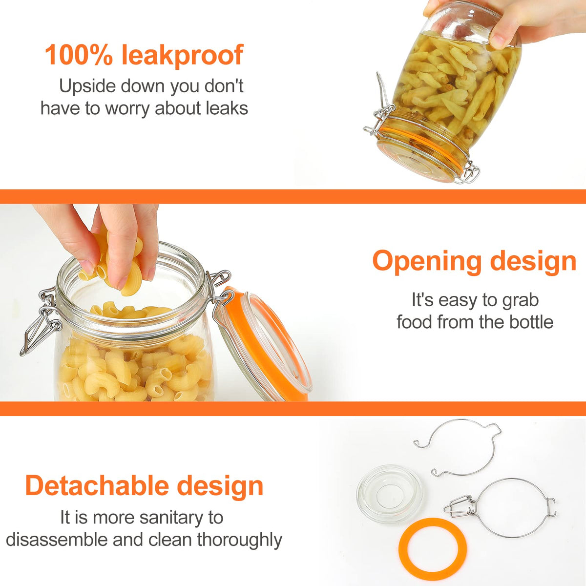 DANALLAN 32oz mason jars make a thoughtful housewarming gift for food lovers.