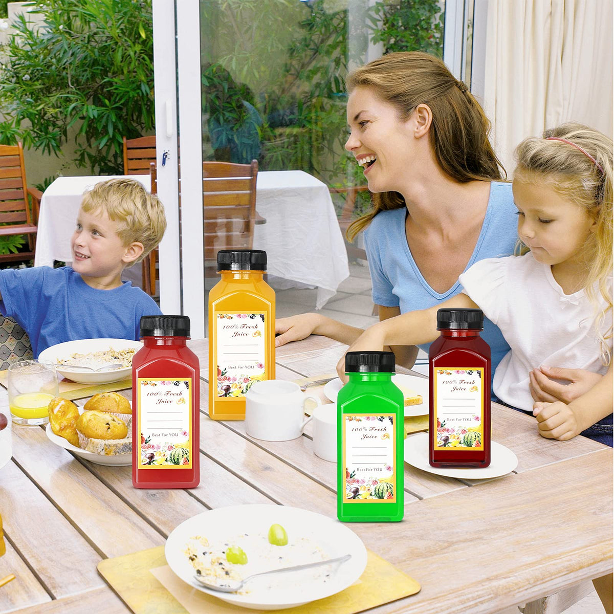 DANALLAN portable 8oz bottles perfect for kids, students, and on-the-go.