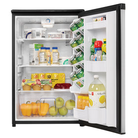 Danby DAR044A4BSLDD CanStor dispenser enables quick, chilled beverages.