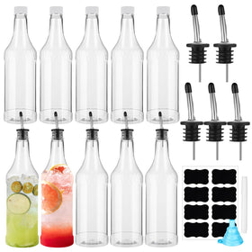 Dandat 32oz long-neck bottle with pourer and cap for accurate pours