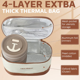 Dandat small 450ml bento box for compact portions.