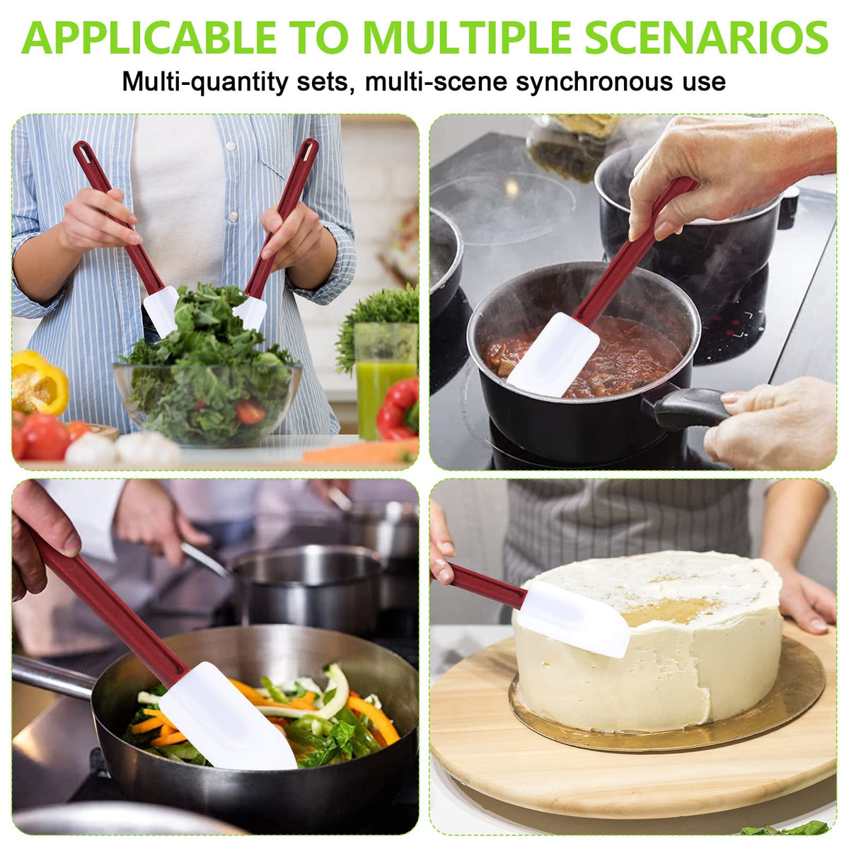 Dandat dishwasher-safe spatula for quick cleanup after cooking