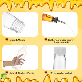 Dandat spill-proof pourer design helps minimize drips during service.