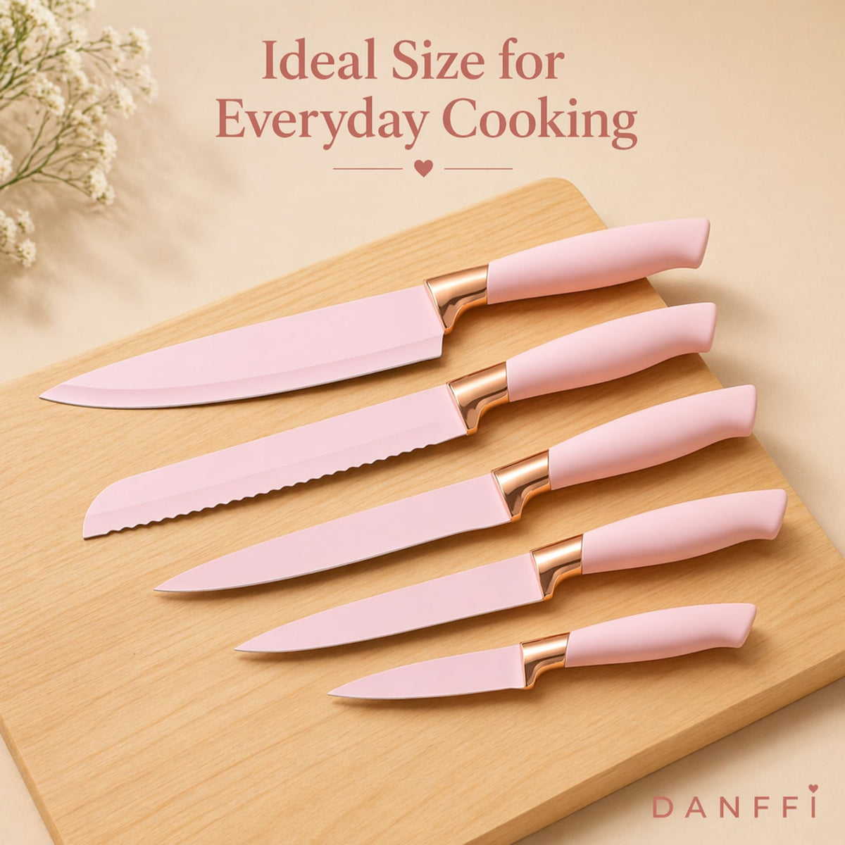 DANFFI wooden-handle whisk for smooth mixing