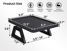 Danfoxer no-install tray is ready to use and easy to wipe.