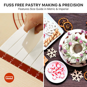 Encapsulated edges prevent shedding for safer food prep.
