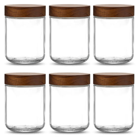 Danmu 16oz overnight oats container with lid for easy meal prep.