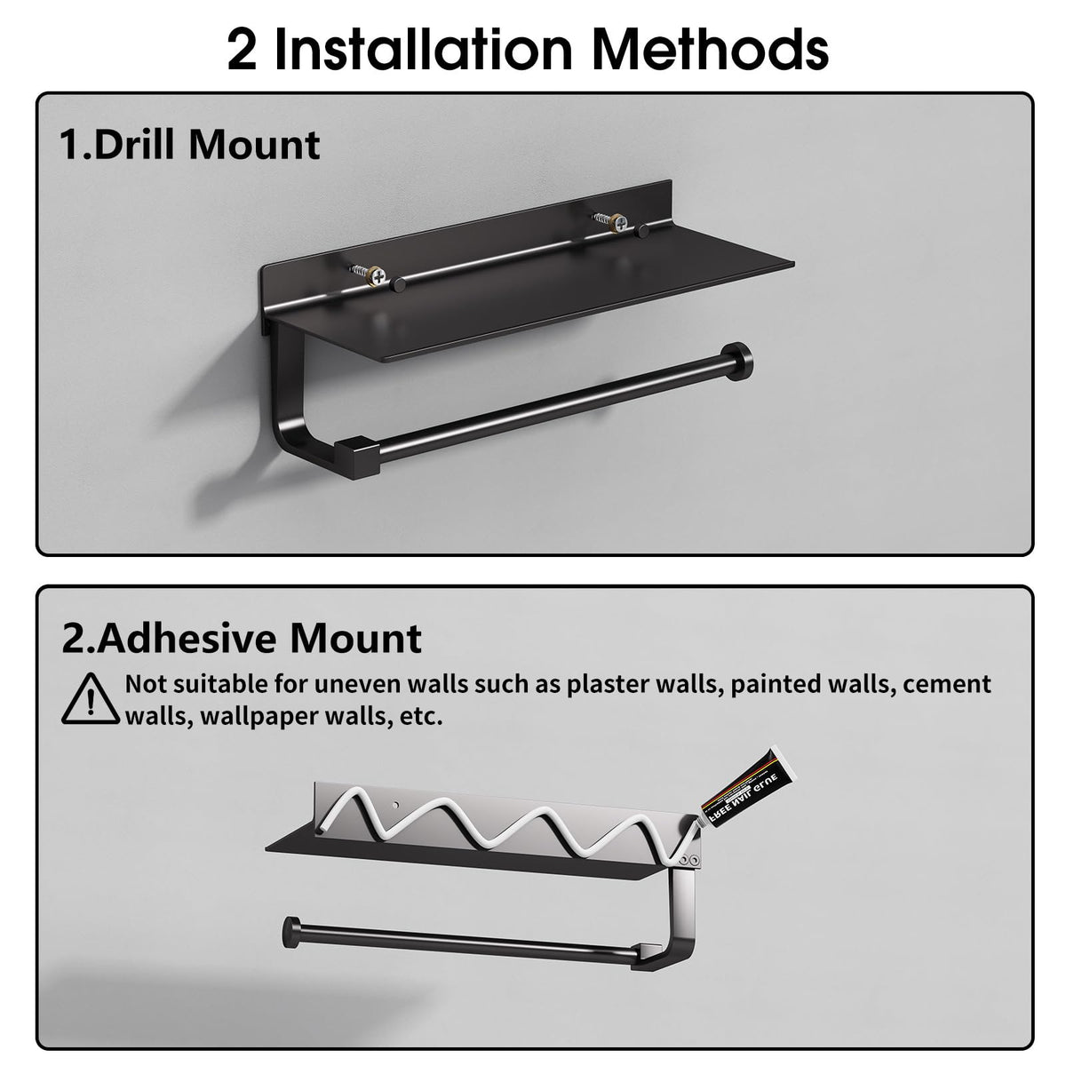 Danpoo durable organizer ideal for bathrooms and kitchens.