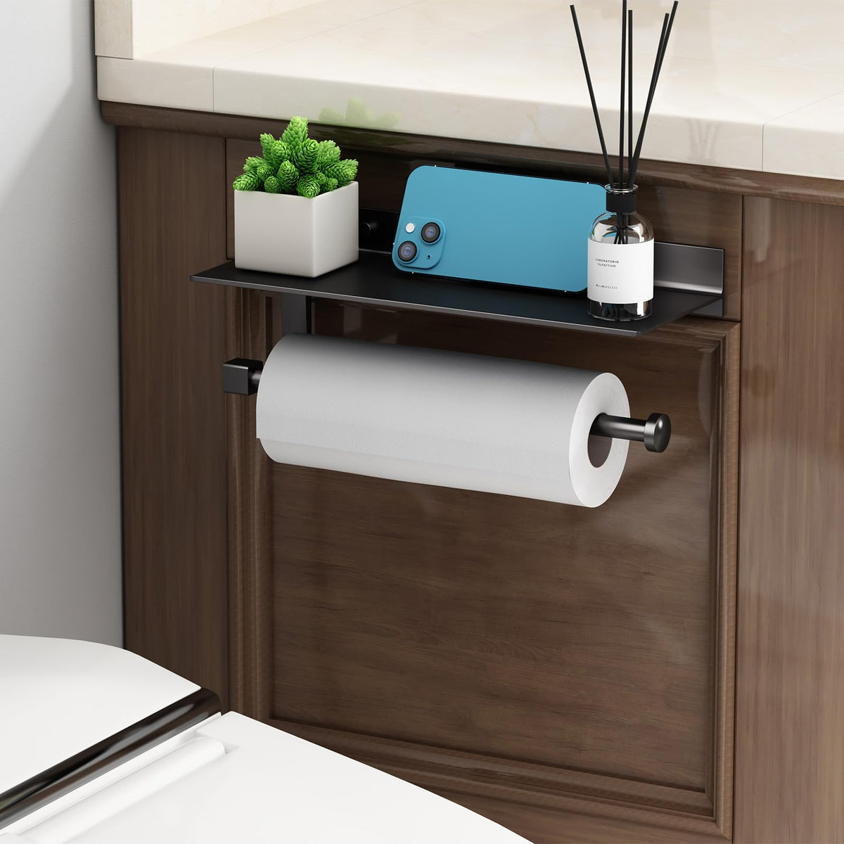 Danpoo space-saving design frees counter space in small kitchens.