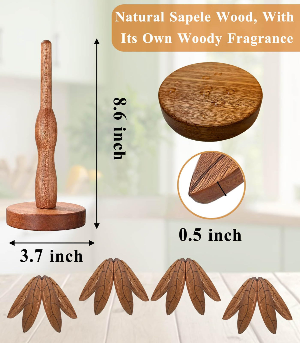 DAOLEMIJI wood grain close-up highlights craftsmanship and natural character.