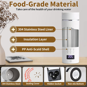 Daoseolo rapid boil kettle reaches boil in 7–9 minutes for quick hot water.