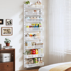 DAOTENGQL adjustable baskets maximize storage height for tall items.