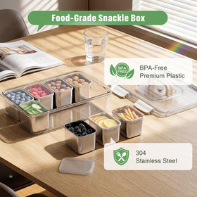 DAOTENGQL Snackle Box folding handle for easy transport anywhere