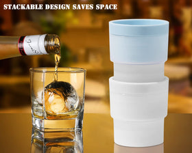 DAPOWER BPA-free ice mold ensures safe, easy cleaning after use