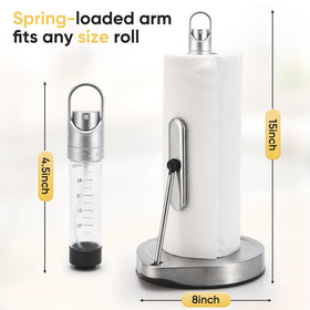 One hand tear action enables fast cleanup with minimal effort.