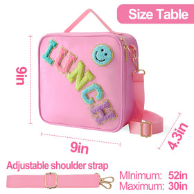 Dark Swan double-zipper closure secures contents during travel.