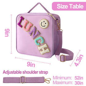 Dark Swan double-zipper closure keeps contents secure on the go
