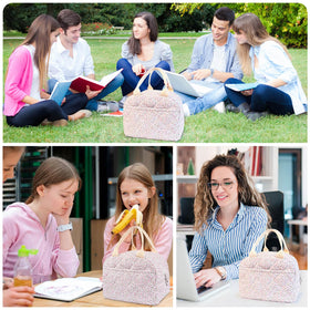 Dark Swan multifunctional lunch bag for work, travel, and picnics