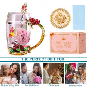 DasyFly lead-free-glass-mug preserves flavor and aroma.