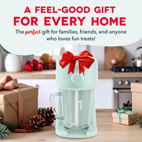 Dash Deluxe Recipe Guide opened with ideas for frozen drinks