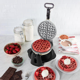 Dash Flip Belgian Waffle Maker recipe guide inspires breakfast creativity.