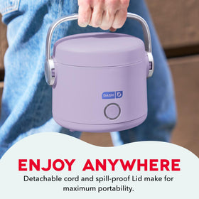 DASH Hot2Go lavender 20-ounce capacity ideal for personal meals