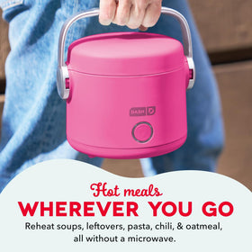 Dash Hot2Go detachable power cord for easy storage.