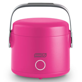 Dash Hot2Go lunchbox with closed lid, ideal for on-the-go reheating.