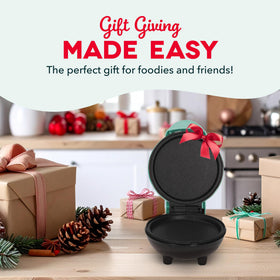 Dash Mini Maker Griddle pink, designed for small spaces and on-the-go use.