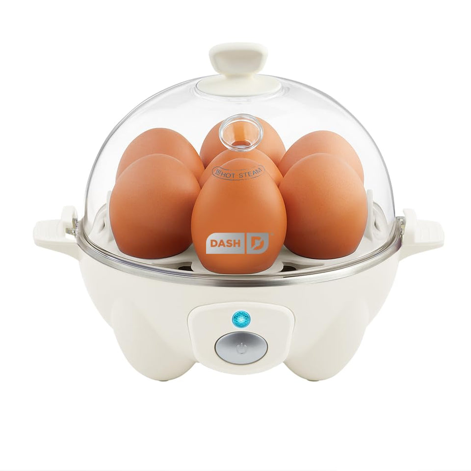 DASH Rapid Egg Cooker hard boiled eggs for quick breakfasts