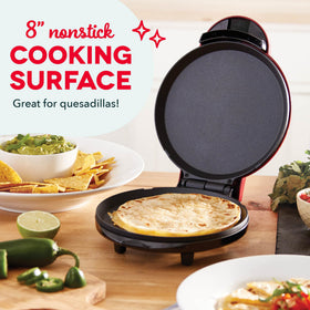DASH Round Express Electric eggs griddle for fast, even-cooked eggs.