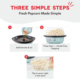 Dash SmartStore Deluxe large serving bowl lid for easy sharing.