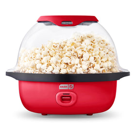 Dash SmartStore Deluxe stirring popcorn maker ready for theater-style popcorn at home