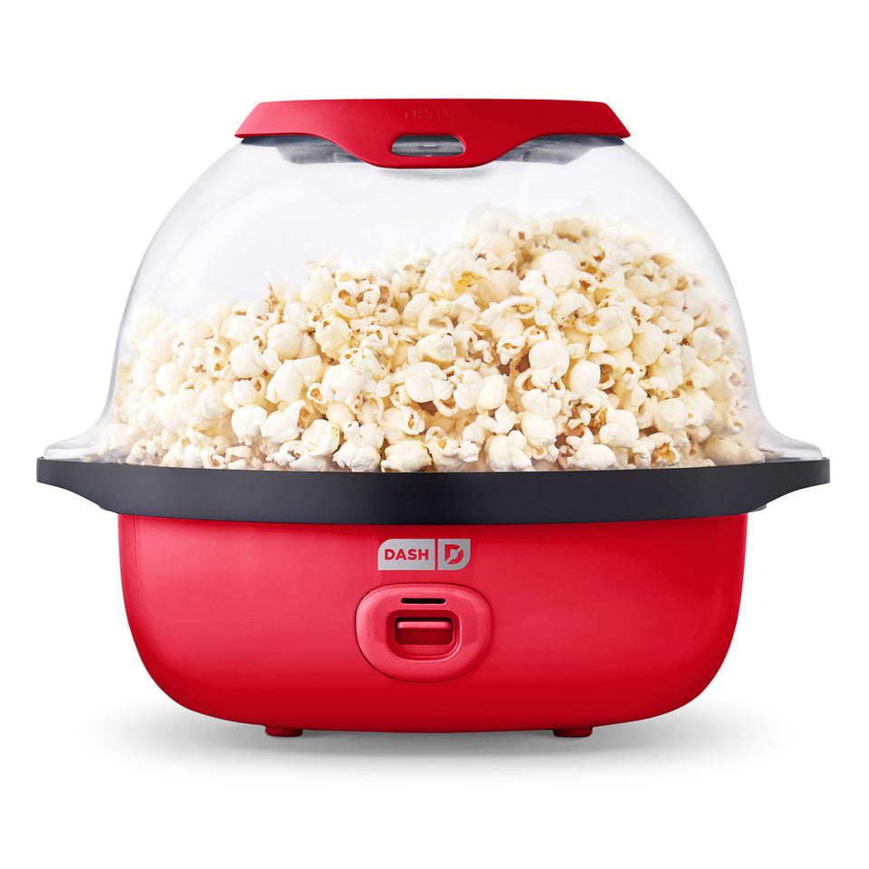 Dash SmartStore Deluxe stirring popcorn maker ready for theater-style popcorn at home