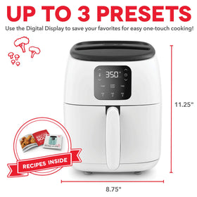 Dash Tasti-Crisp dishwasher-safe parts make cleanup simple after meals