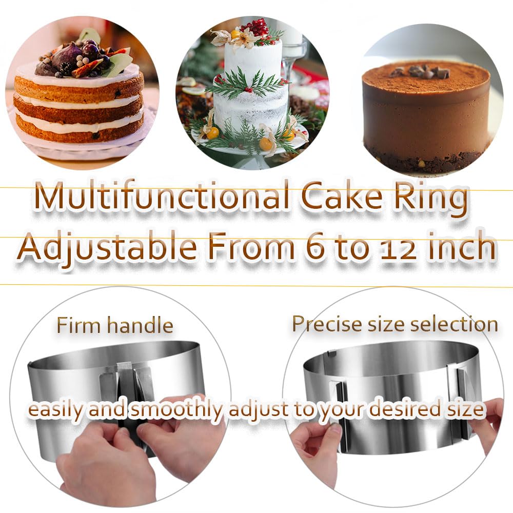 DATANYA acetate cake collar roll for easy removal and shape preservation.