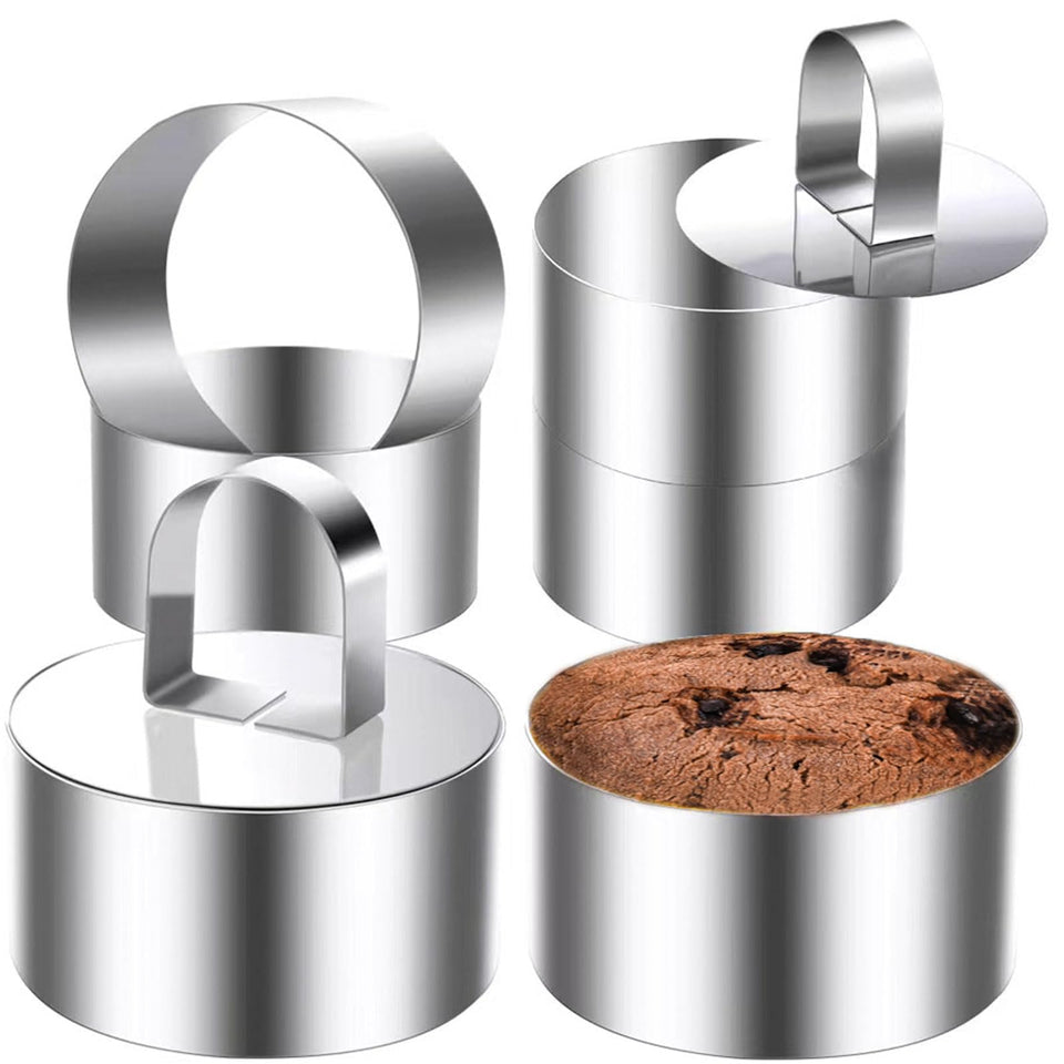 Datanya cake ring mold 4-inch packaging for durable presentation setup.
