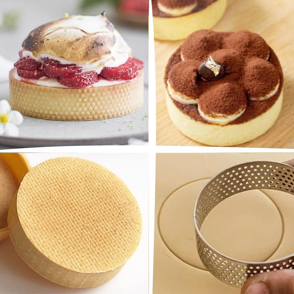 DATANYA even-bake ring supports uniform browning of shells.