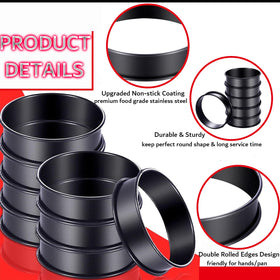 DATANYA nonstick coating aids easy release of baked rings