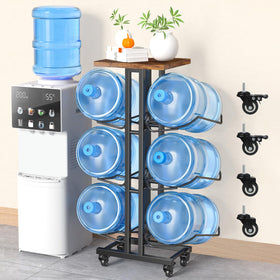 Dataroad Selead 5 gallon water jug holder front view shows sturdy steel frame.