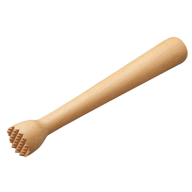 Datsto wooden muddler 10-inch provides solid leverage for cocktails.