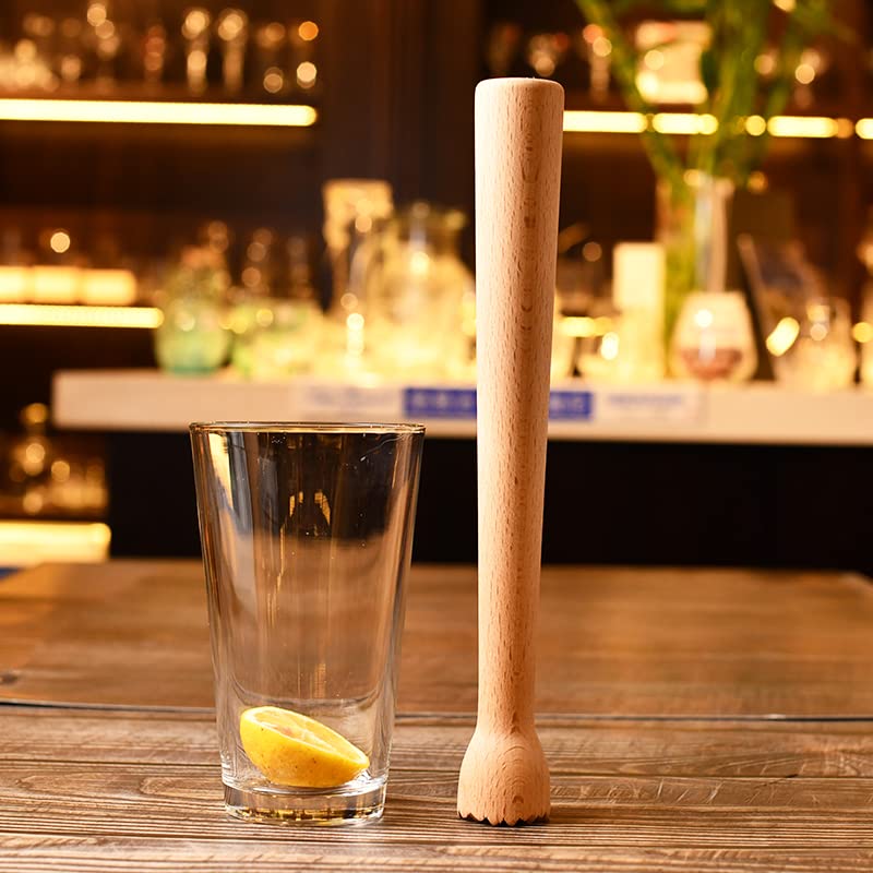 Datsto wooden muddler fruit-spice perfect for citrus and berry drinks.