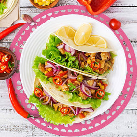 Datyiiha fiesta mats classic pattern suit versatile Mexican themed events.