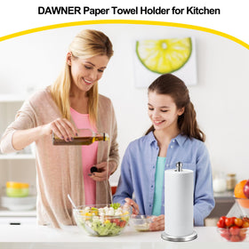 DAWNER freestanding kitchen paper towel holder placed on counter