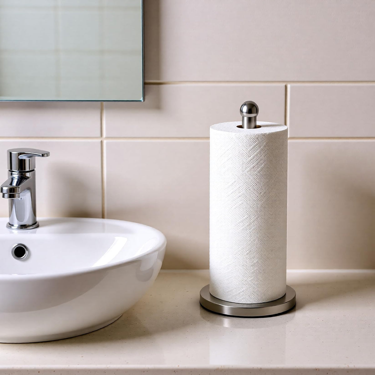 DAWNER heavy-weighted base prevents tipping during daily use