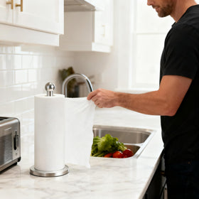 DAWNER non-slip padded base protects countertops from scratches