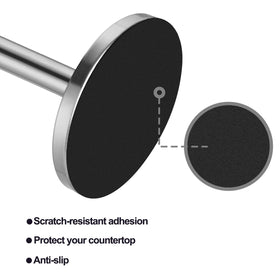 DAWNER stainless steel vertical paper towel holder designed for easy access