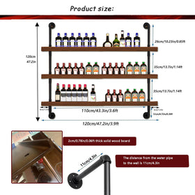 Dawselod LED strip lights the rack with a warm glow